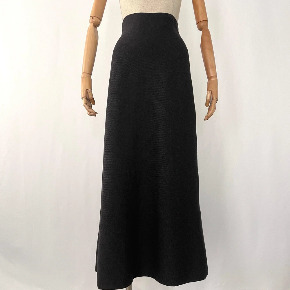 HANNES ROETHER - HANNES ROETHER New Wool Skirt - AVVIIVVA.COM