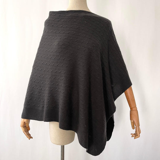 HEMISPHERE - HEMISPHERE Cashmere Poncho - AVVIIVVA.COM