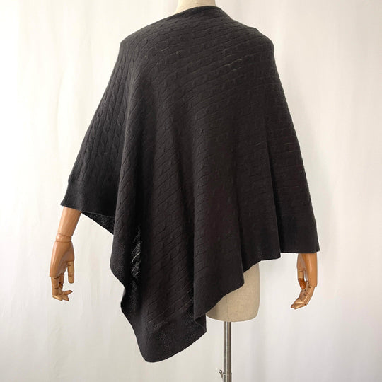 HEMISPHERE - HEMISPHERE Cashmere Poncho - AVVIIVVA.COM