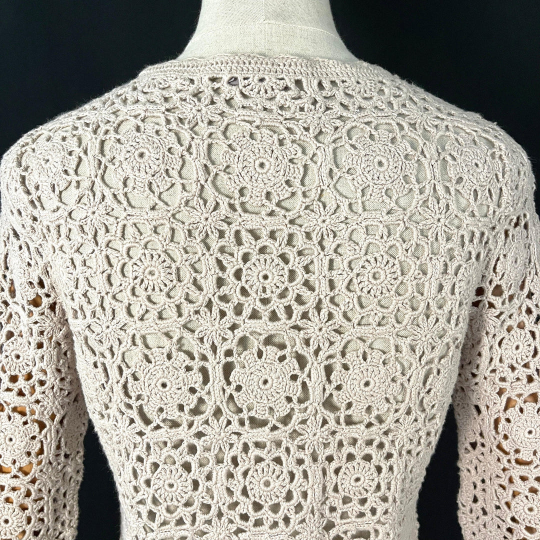HEMISPHERE - HEMISPHERE Crochet Cardigan - AVVIIVVA.COM