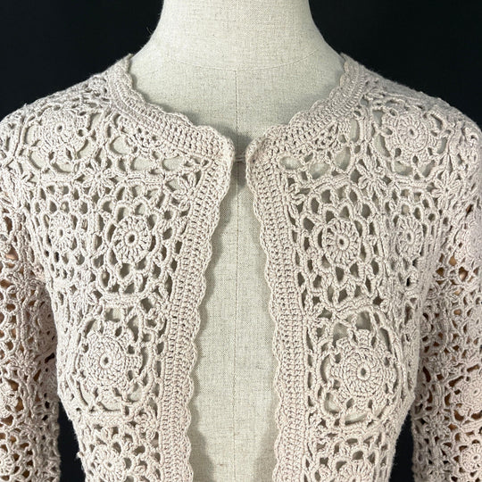 HEMISPHERE - HEMISPHERE Crochet Cardigan - AVVIIVVA.COM
