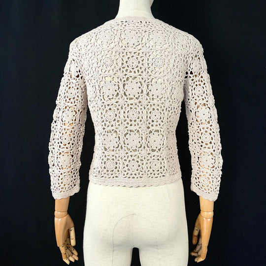 HEMISPHERE - HEMISPHERE Crochet Cardigan - AVVIIVVA.COM