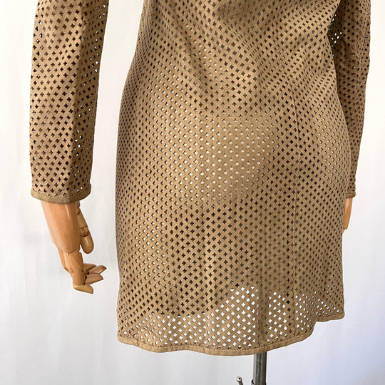 HEMISPHERE - HEMISPHERE Leather Dress - AVVIIVVA.COM