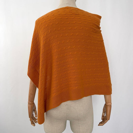 HEMISPHERE - HEMISPHERE New Cashmere Poncho - AVVIIVVA.COM