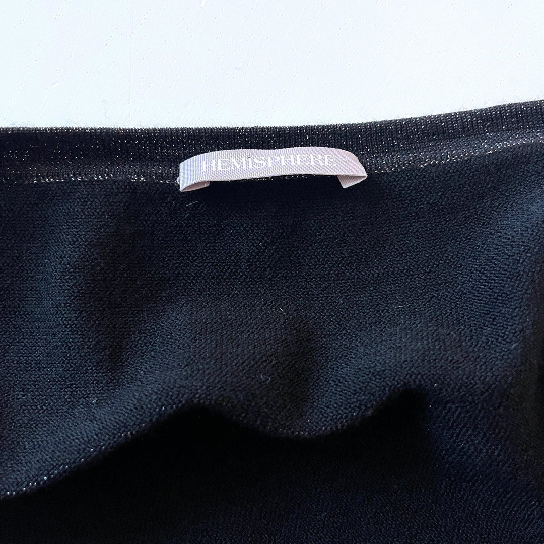 HEMISPHERE - HEMISPHERE Wool/Lurex Cardigan - AVVIIVVA.COM