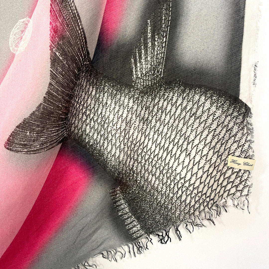 HENRY CHRIST - HENRY CHRIST Cashmere Scarf - AVVIIVVA.COM