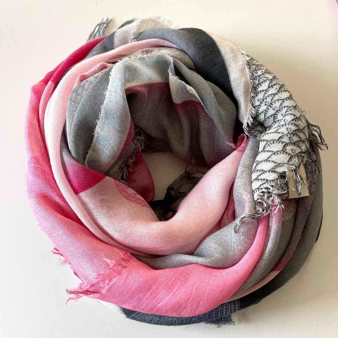 HENRY CHRIST - HENRY CHRIST Cashmere Scarf - AVVIIVVA.COM