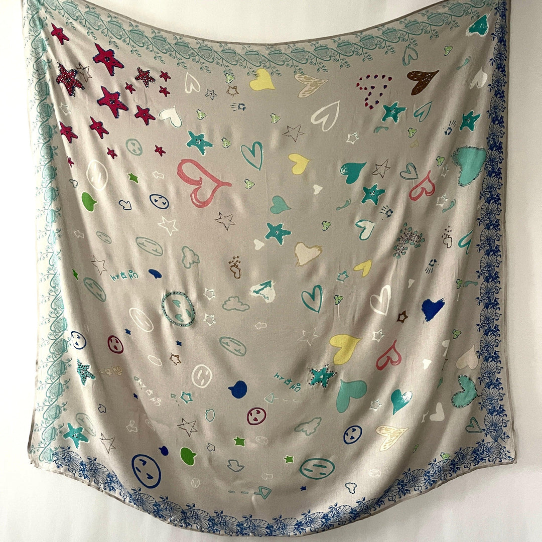 HENRY CHRIST - HENRY CHRIST Limited Edition Scarf - AVVIIVVA.COM