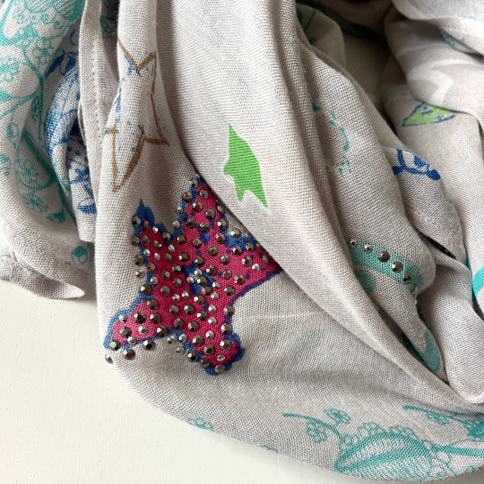 HENRY CHRIST - HENRY CHRIST Limited Edition Scarf - AVVIIVVA.COM