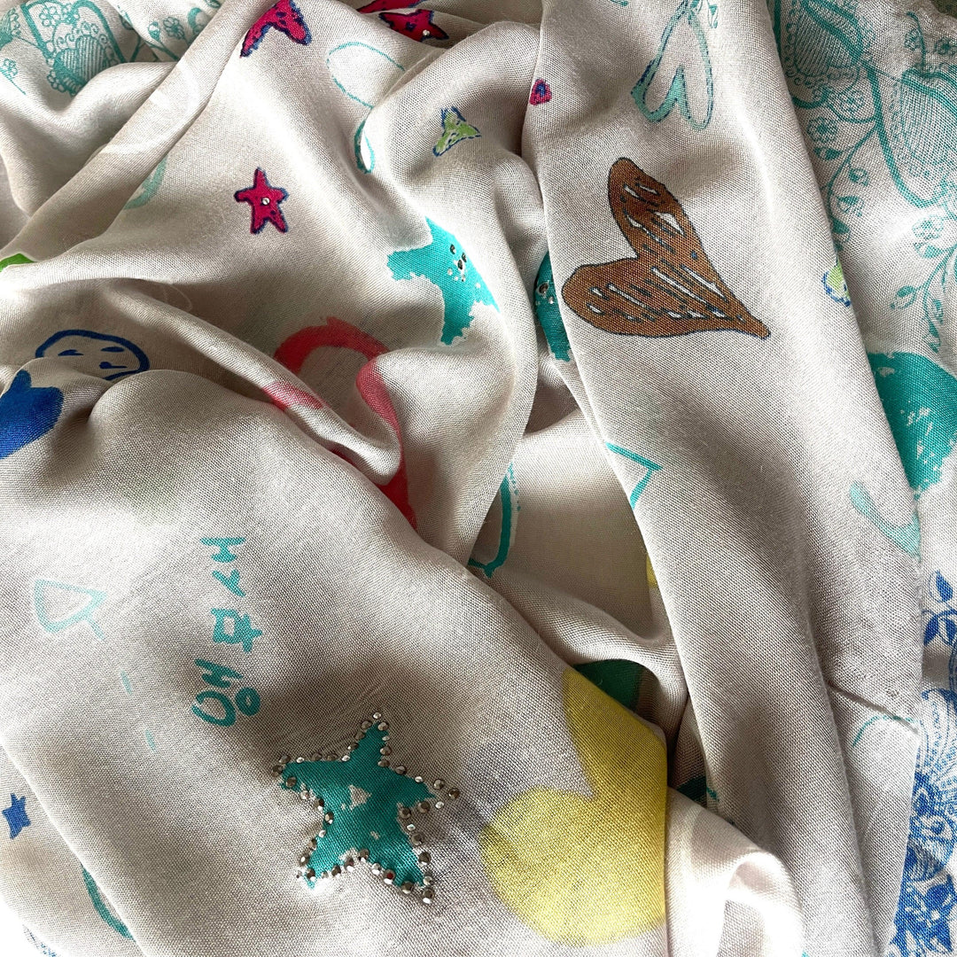 HENRY CHRIST - HENRY CHRIST Limited Edition Scarf - AVVIIVVA.COM