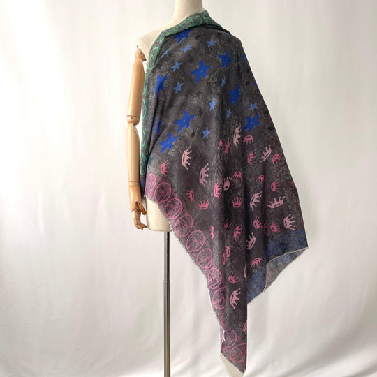 HENRY CHRIST - HENRY CHRIST New Cashmere Scarf - AVVIIVVA.COM