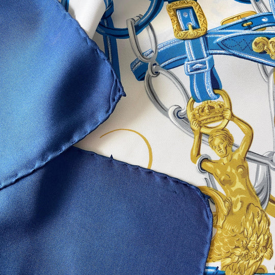 HERMES - HERMÈS Brides De Gala Vintage Care Scarf - AVVIIVVA.COM