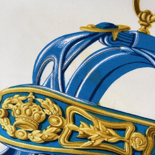 HERMES - HERMÈS Brides De Gala Vintage Care Scarf - AVVIIVVA.COM