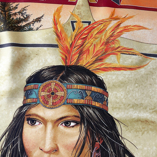 HERMES - HERMES WA'KO NI New Silk Scarf - AVVIIVVA.COM