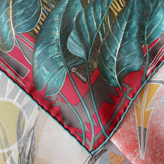 HERMES - HERMES WA'KO NI New Silk Scarf - AVVIIVVA.COM