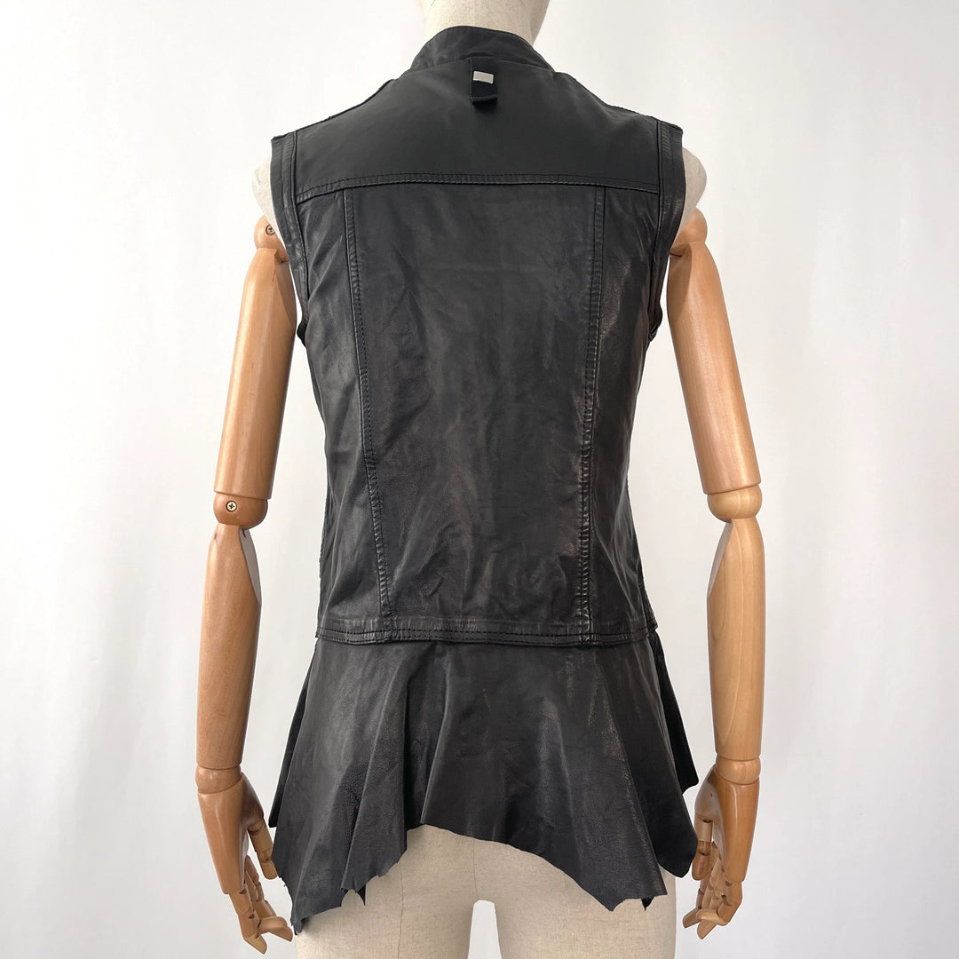 HIGH Every Day Couture - HIGH Every Day Couture Leather Vest - AVVIIVVA.COM