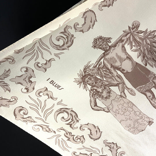 I BLUES - I BLUES Big Silk Scarf - AVVIIVVA.COM