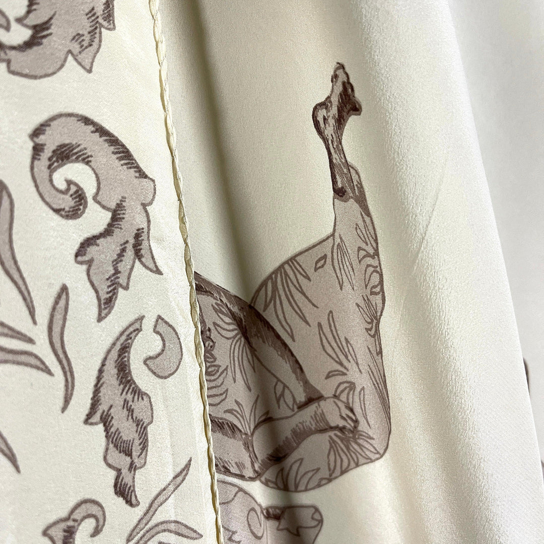 I BLUES - I BLUES Big Silk Scarf - AVVIIVVA.COM