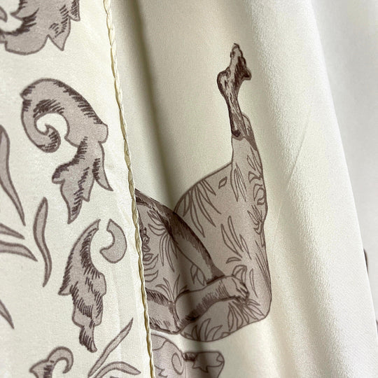 I BLUES - I BLUES Big Silk Scarf - AVVIIVVA.COM