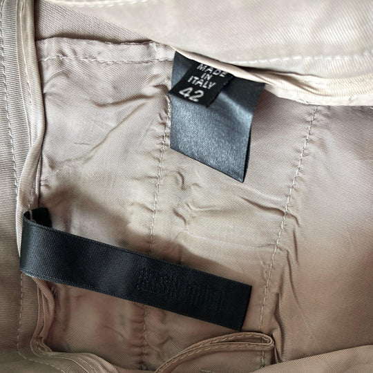 ILARIA NISTRI - ILARIA NISTRI Waxed Cotton Pants - AVVIIVVA.COM