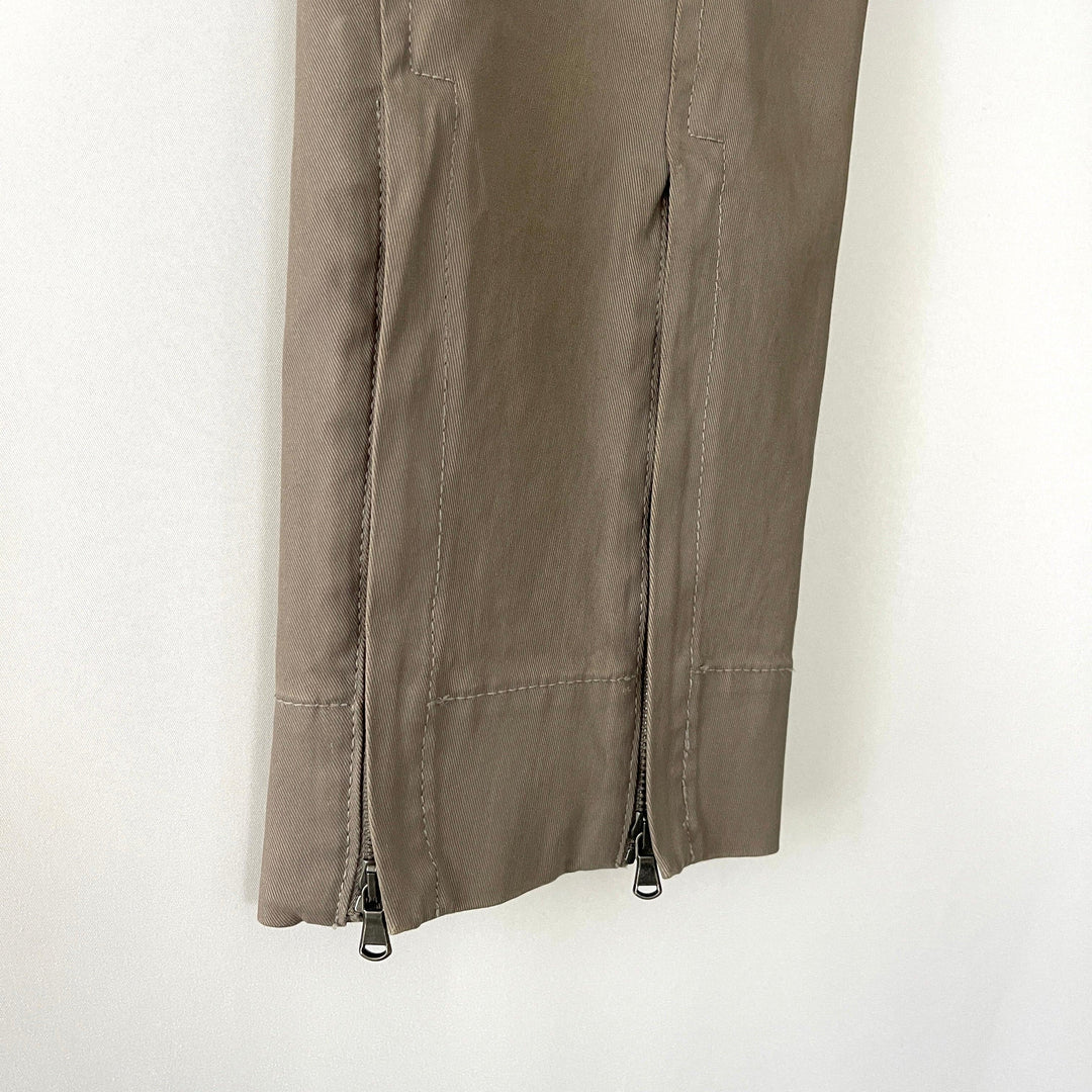 ILARIA NISTRI - ILARIA NISTRI Waxed Cotton Pants - AVVIIVVA.COM