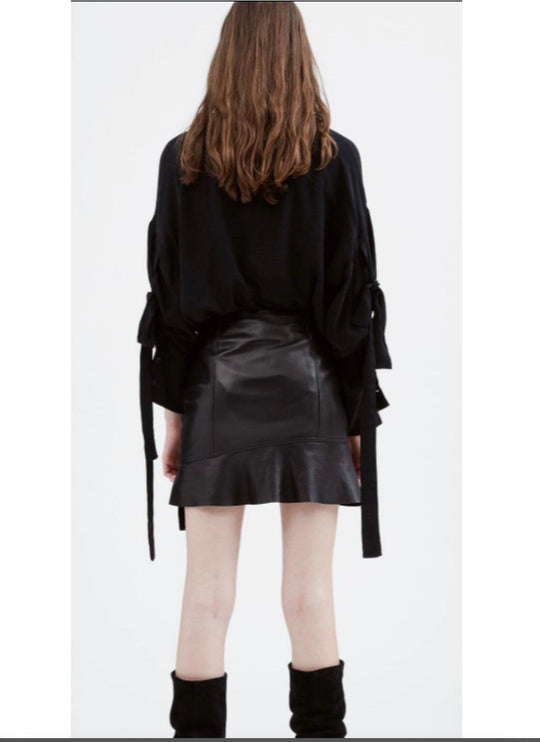 IRO - IRO Leather Skirt - AVVIIVVA.COM