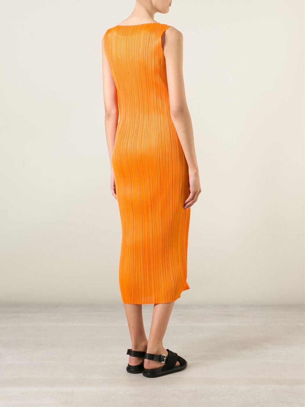 ISSEY MIYAKE PLEATS PLEASE - ISSEY MIYAKE PLEATS PLEASE Dress - AVVIIVVA.COM