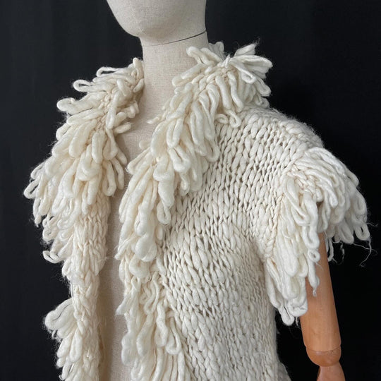 JOHN GALLIANO - JOHN GALLIANO Archive knitted vest - AVVIIVVA.COM
