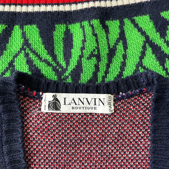 LANVIN - LANVIN Vintage Vest - AVVIIVVA.COM