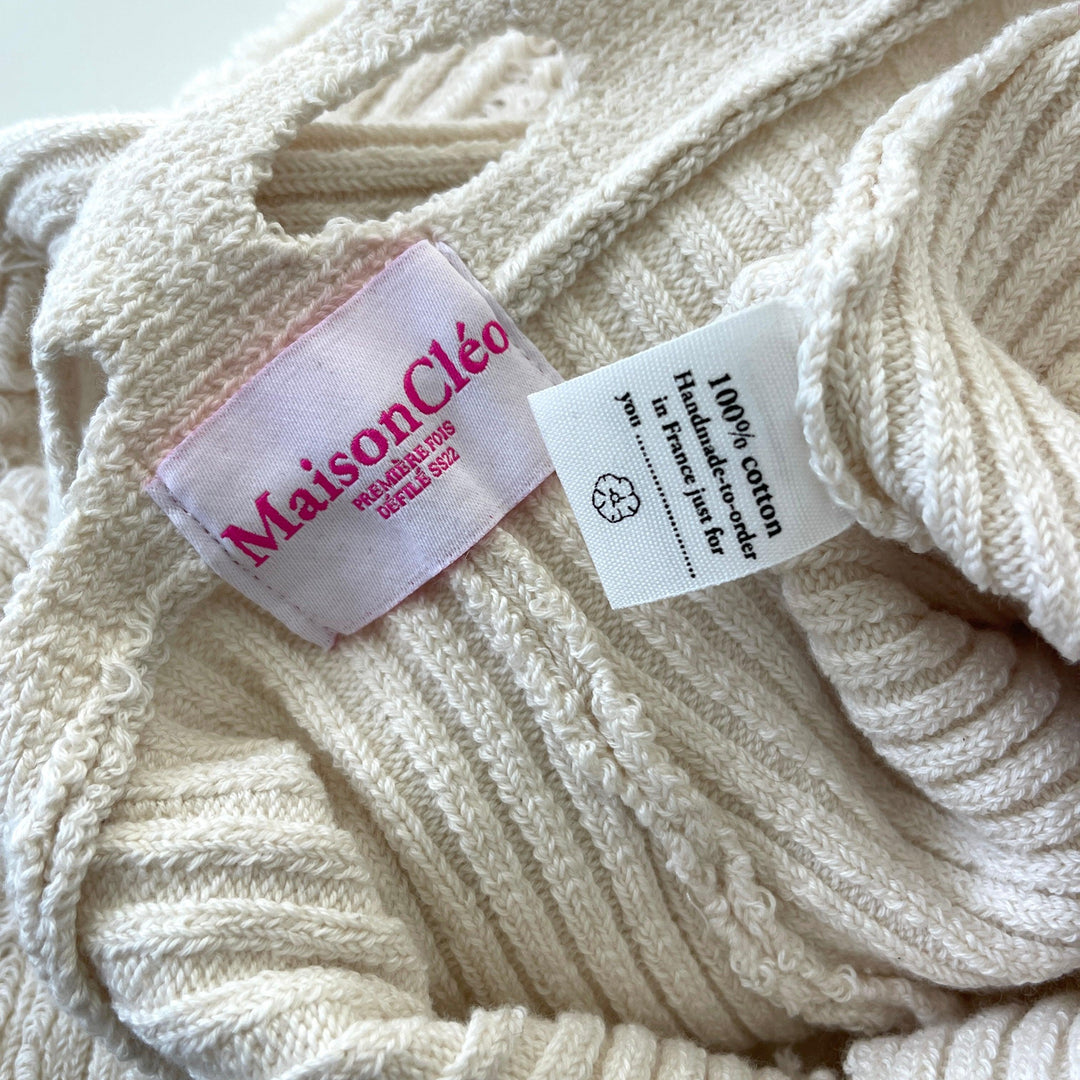 MAISON CLÉO - MAISON CLÉO New Knitted Pants - AVVIIVVA.COM