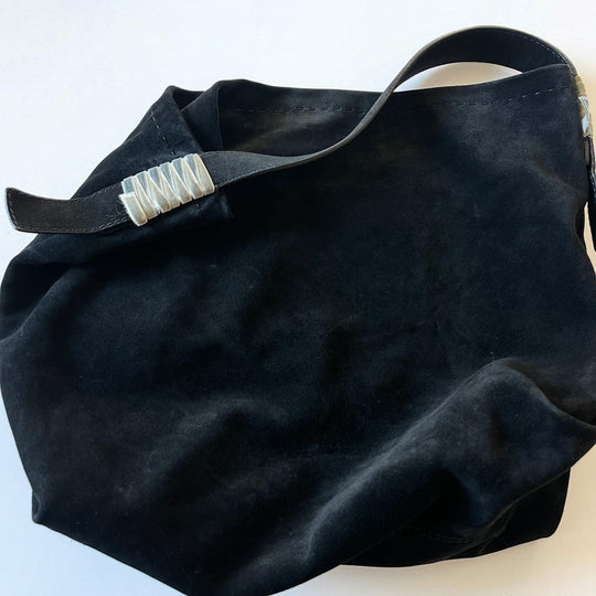 MALO - MALO Suede Leather Bag - AVVIIVVA.COM