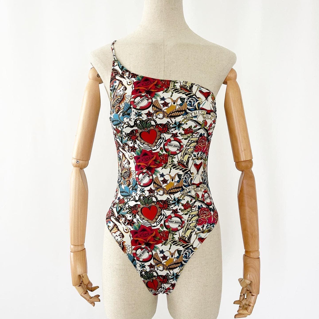 MC2 SAINT BARTH - MC2 SAINT BARTH One-Piece Swimsuit - AVVIIVVA.COM