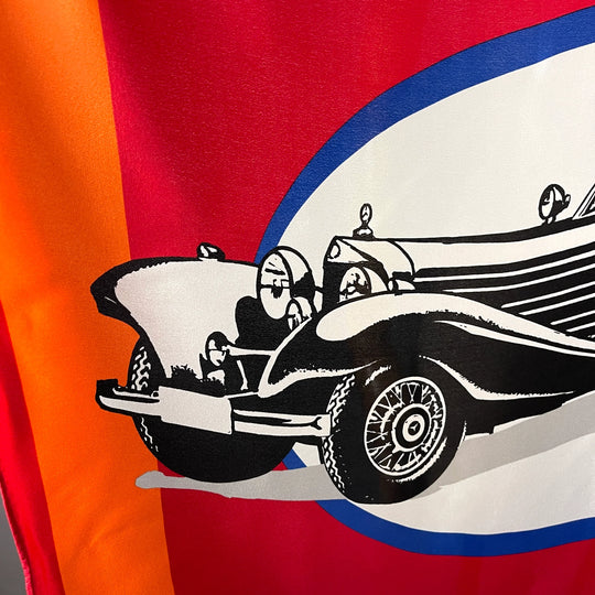 MERCEDES-BENZ - MERCEDES-BENZ Vintage Silk Scarf - AVVIIVVA.COM
