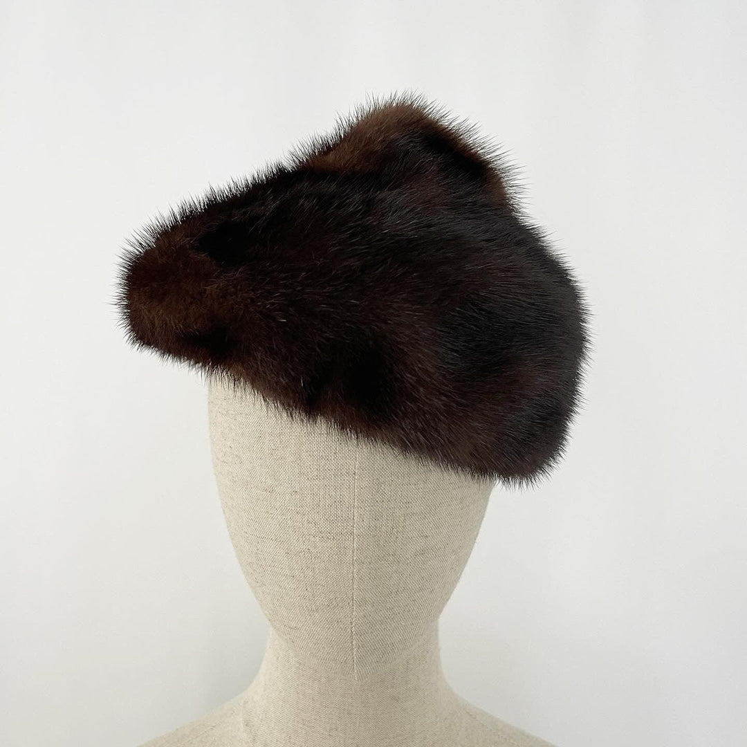 Mr. D - Mr. D Vintage Mink Hat - AVVIIVVA.COM