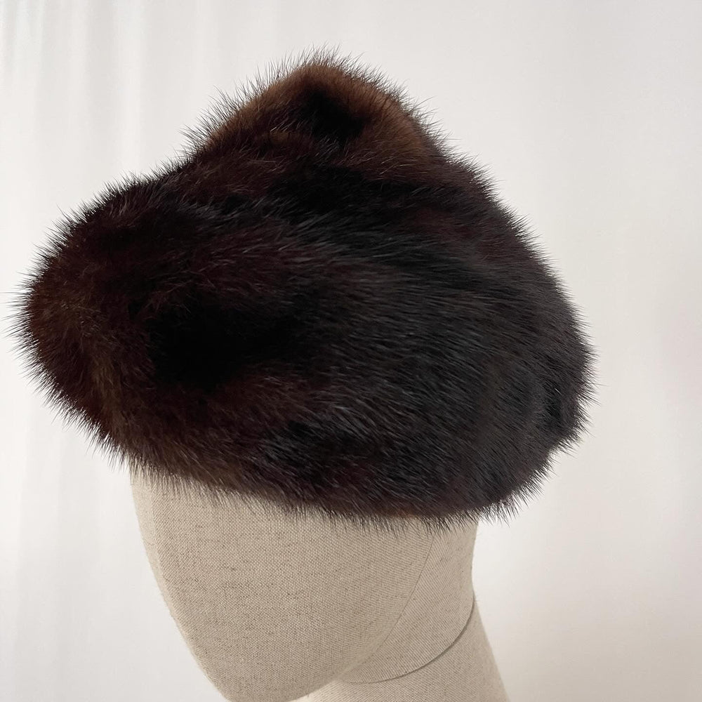 Mr. D - Mr. D Vintage Mink Hat - AVVIIVVA.COM
