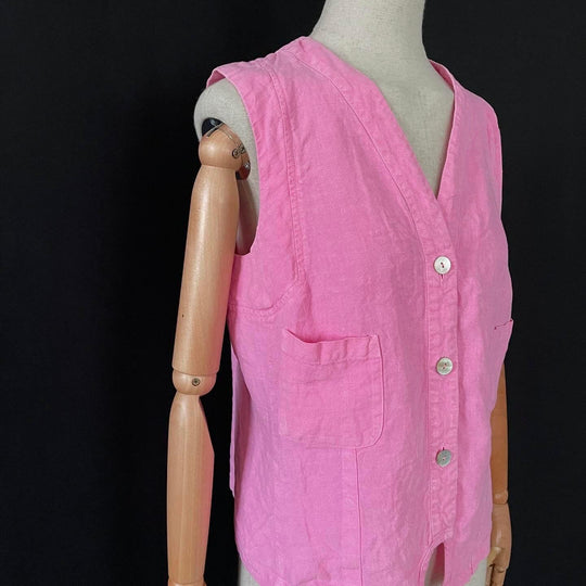 OSKA - OSKA Linen Vest - AVVIIVVA.COM