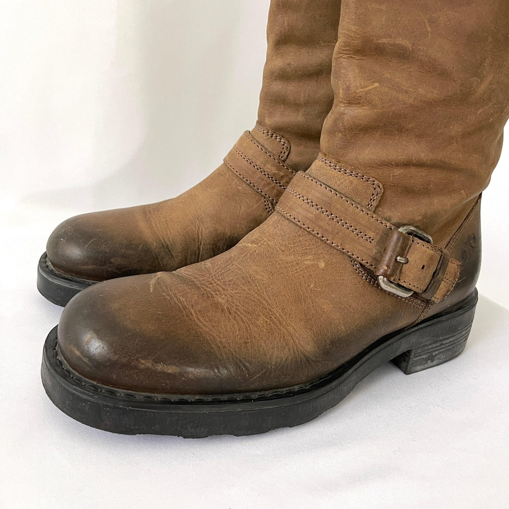 OXS - OXS Leather Boots - AVVIIVVA.COM