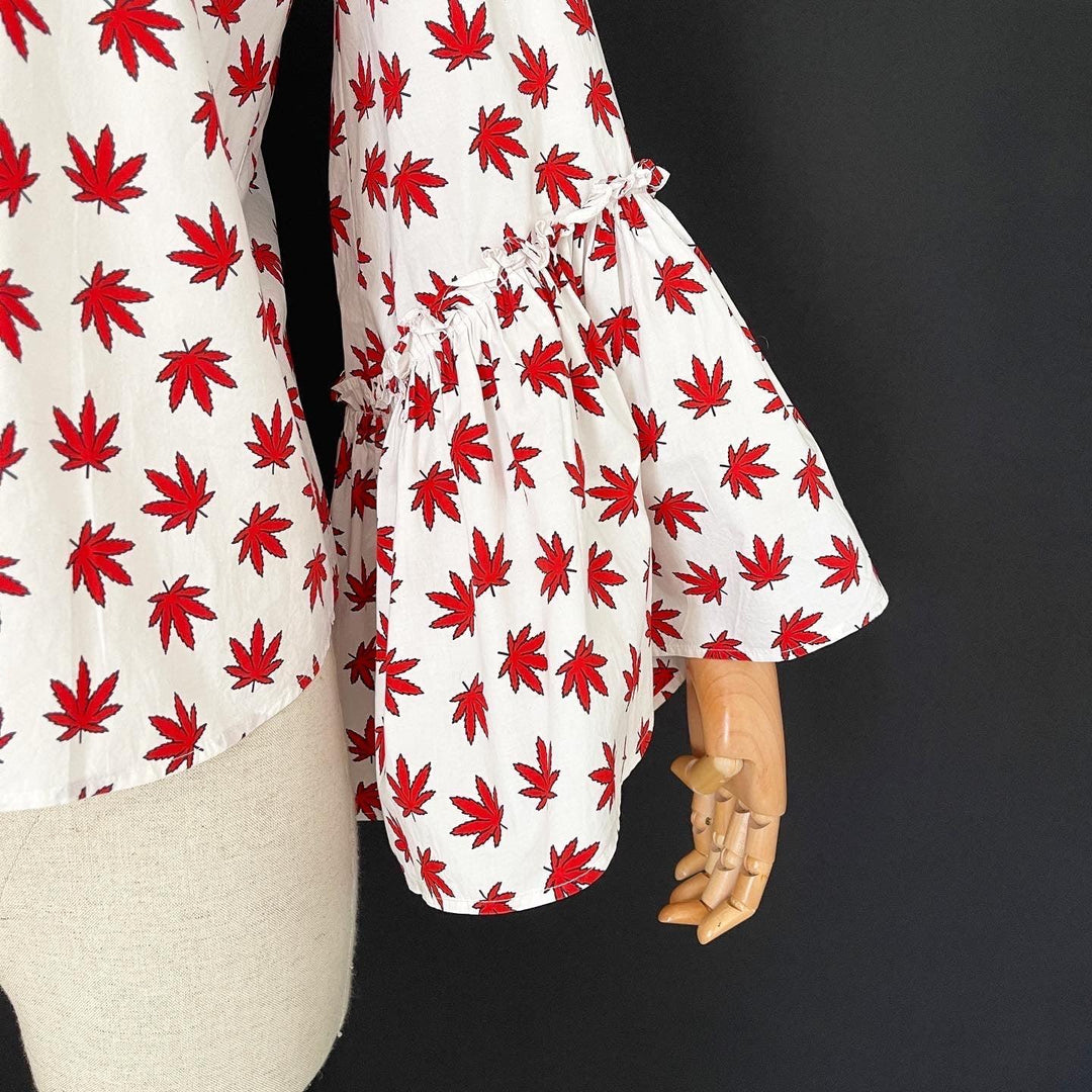 P.A.R.O.S.H. - P.A.R.O.S.H. Blouse - AVVIIVVA.COM