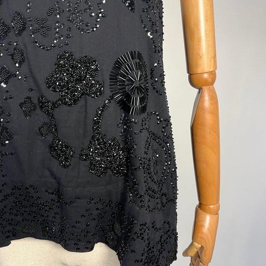 PEACHOO + KREJBERG - PEACHOO + KREJBERG Hand-Embroidered Top - AVVIIVVA.COM