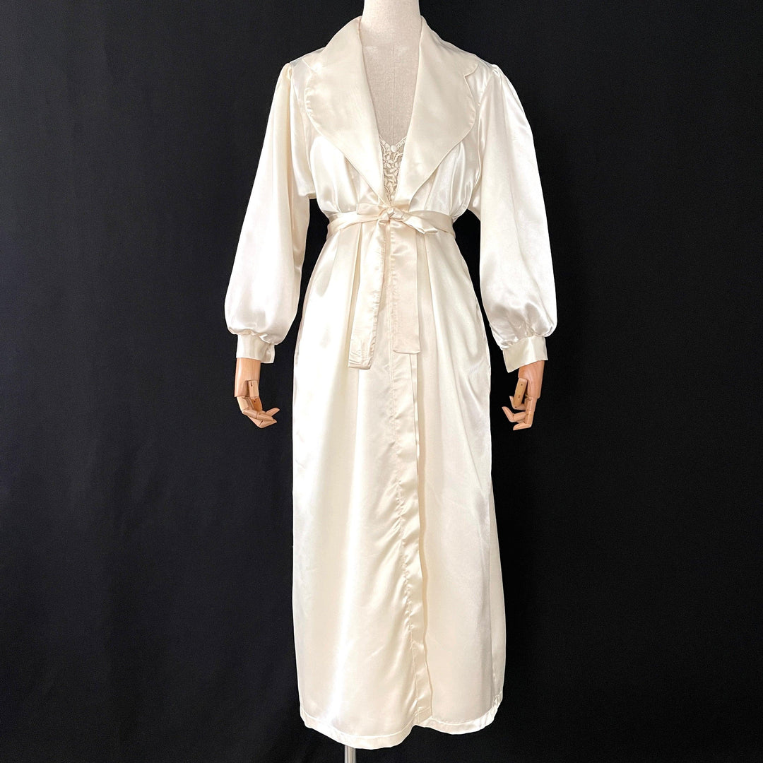PIERRE CARDIN - PIERRE CARDIN For Maxim's De Paris – Vintage 3 piece nightgown set - AVVIIVVA.COM