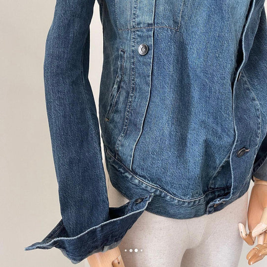 RICK OWENS - RICK OWENS Denim Jacket - AVVIIVVA.COM