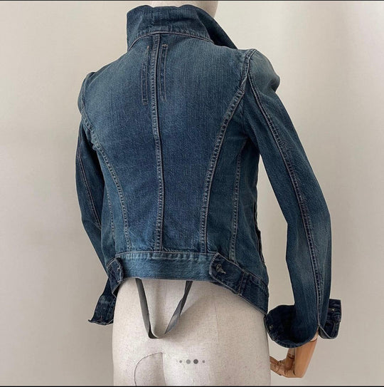 RICK OWENS - RICK OWENS Denim Jacket - AVVIIVVA.COM