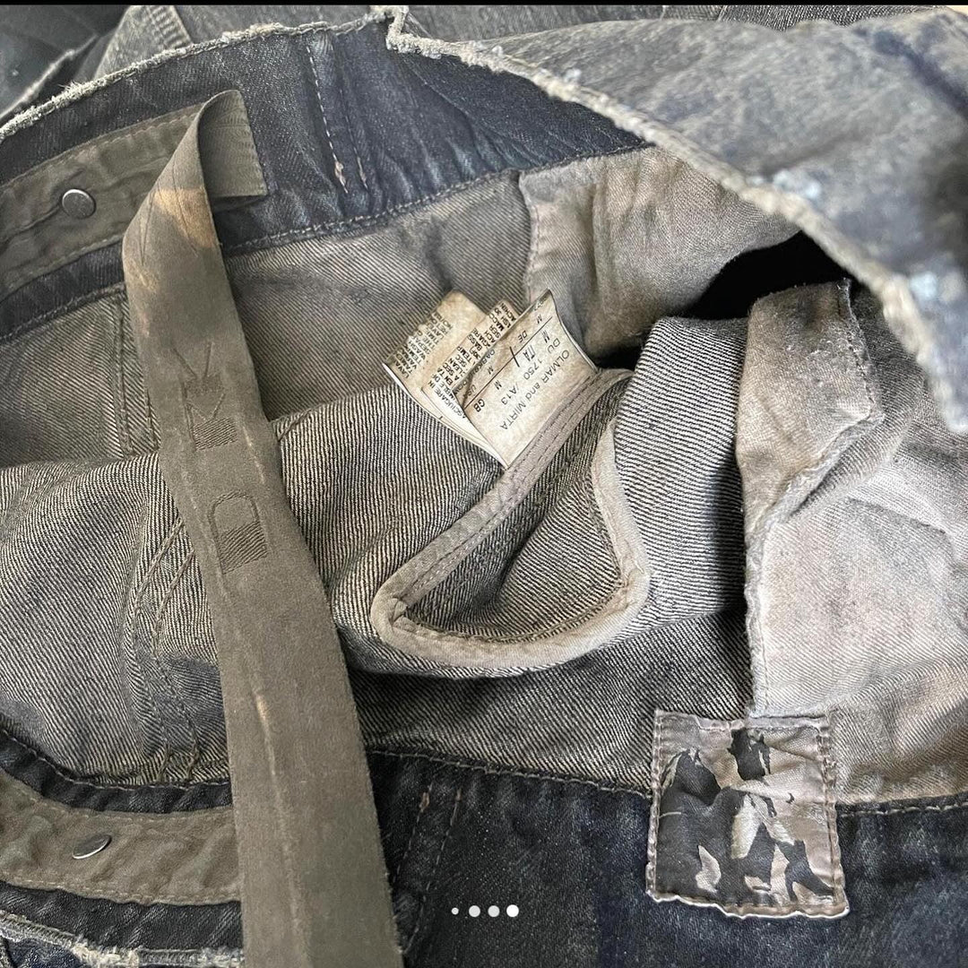 RICK OWENS - RICK OWENS Denim Jacket - AVVIIVVA.COM