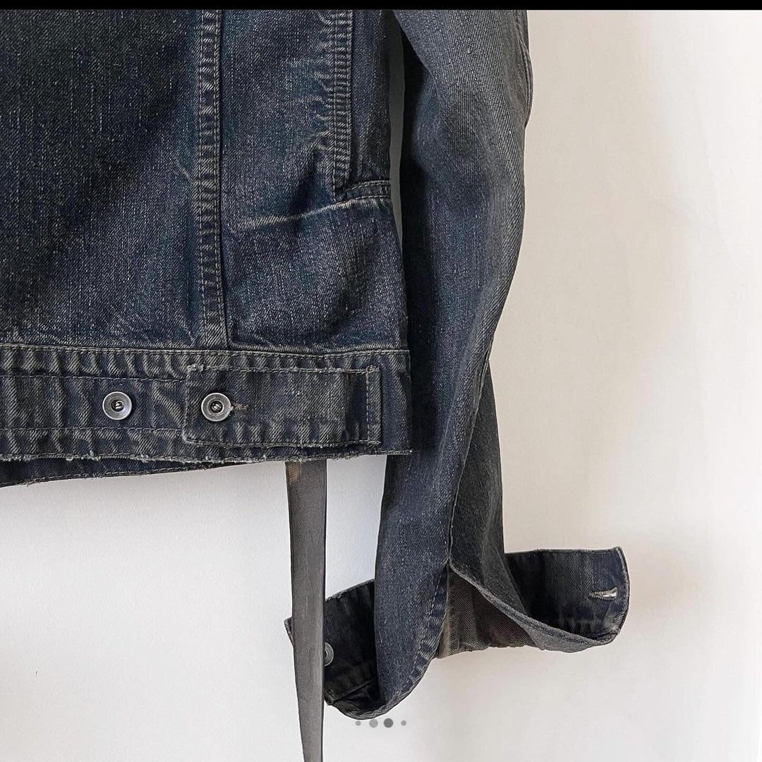 RICK OWENS - RICK OWENS Denim Jacket - AVVIIVVA.COM