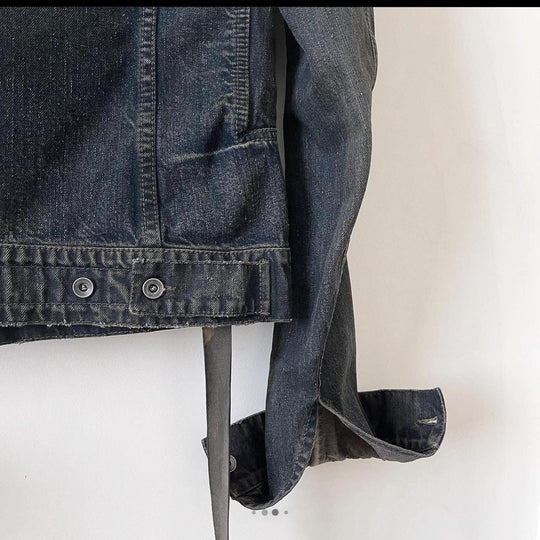 RICK OWENS - RICK OWENS Denim Jacket - AVVIIVVA.COM
