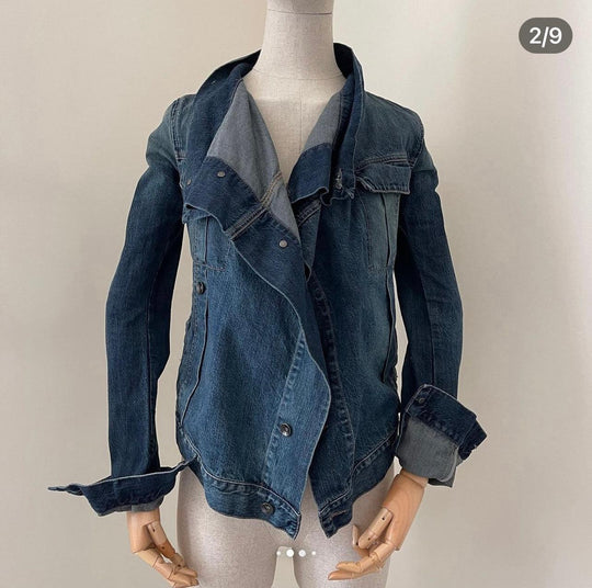 RICK OWENS - RICK OWENS Denim Jacket - AVVIIVVA.COM