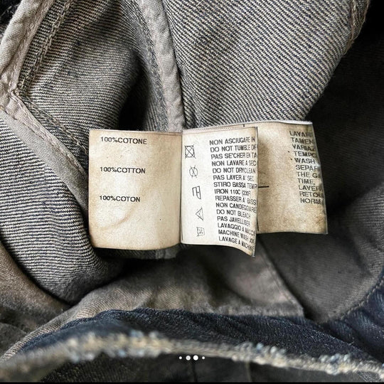 RICK OWENS - RICK OWENS Denim Jacket - AVVIIVVA.COM