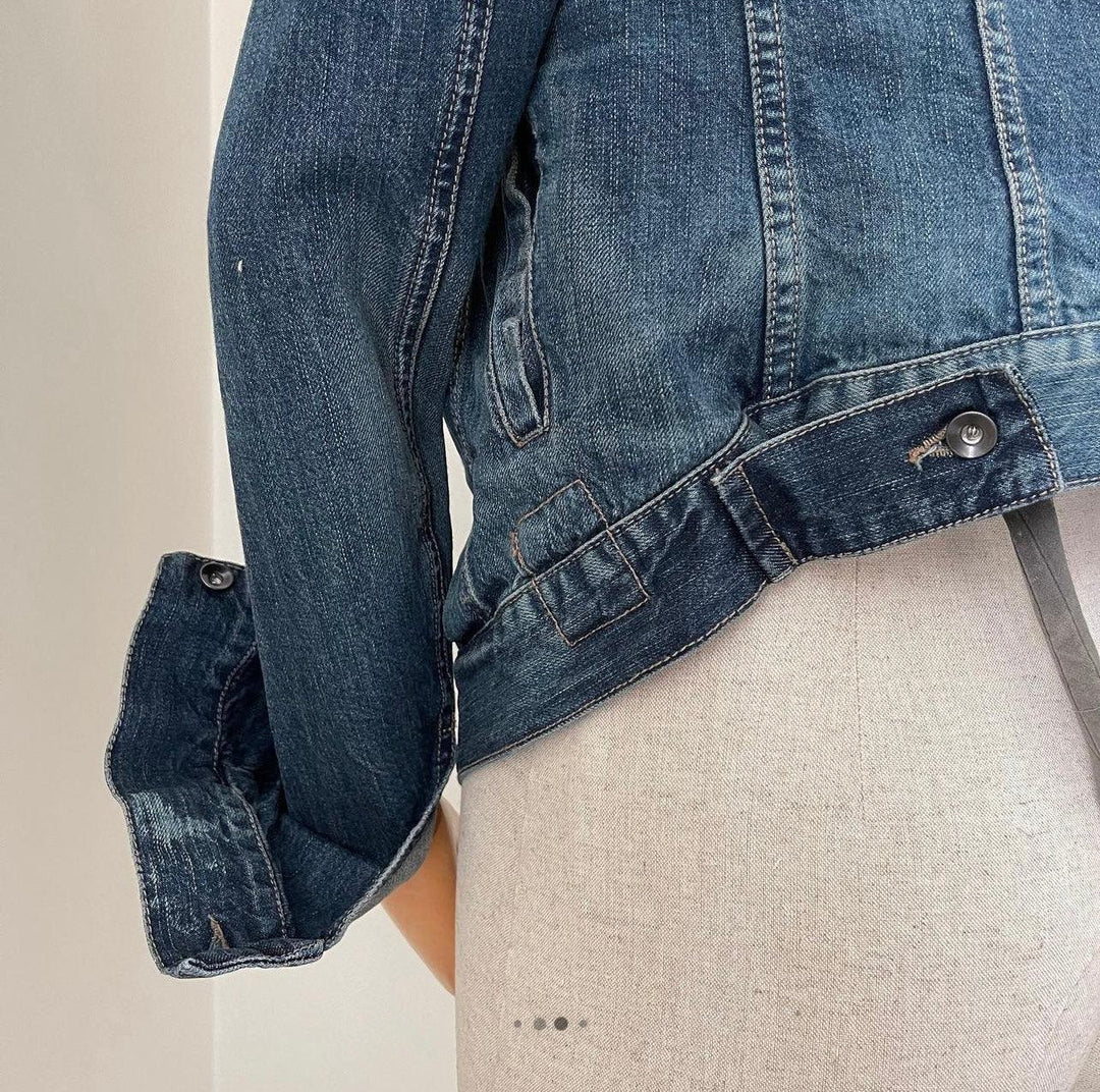 RICK OWENS - RICK OWENS Denim Jacket - AVVIIVVA.COM