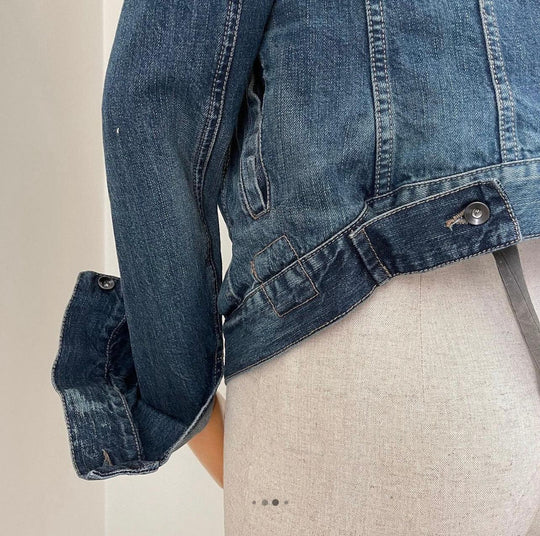 RICK OWENS - RICK OWENS Denim Jacket - AVVIIVVA.COM