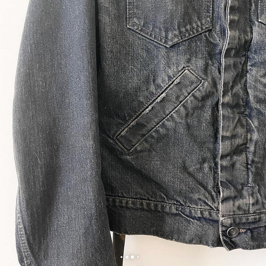 RICK OWENS - RICK OWENS Denim Jacket - AVVIIVVA.COM